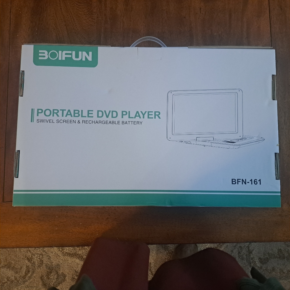 Portable DVD Player - White